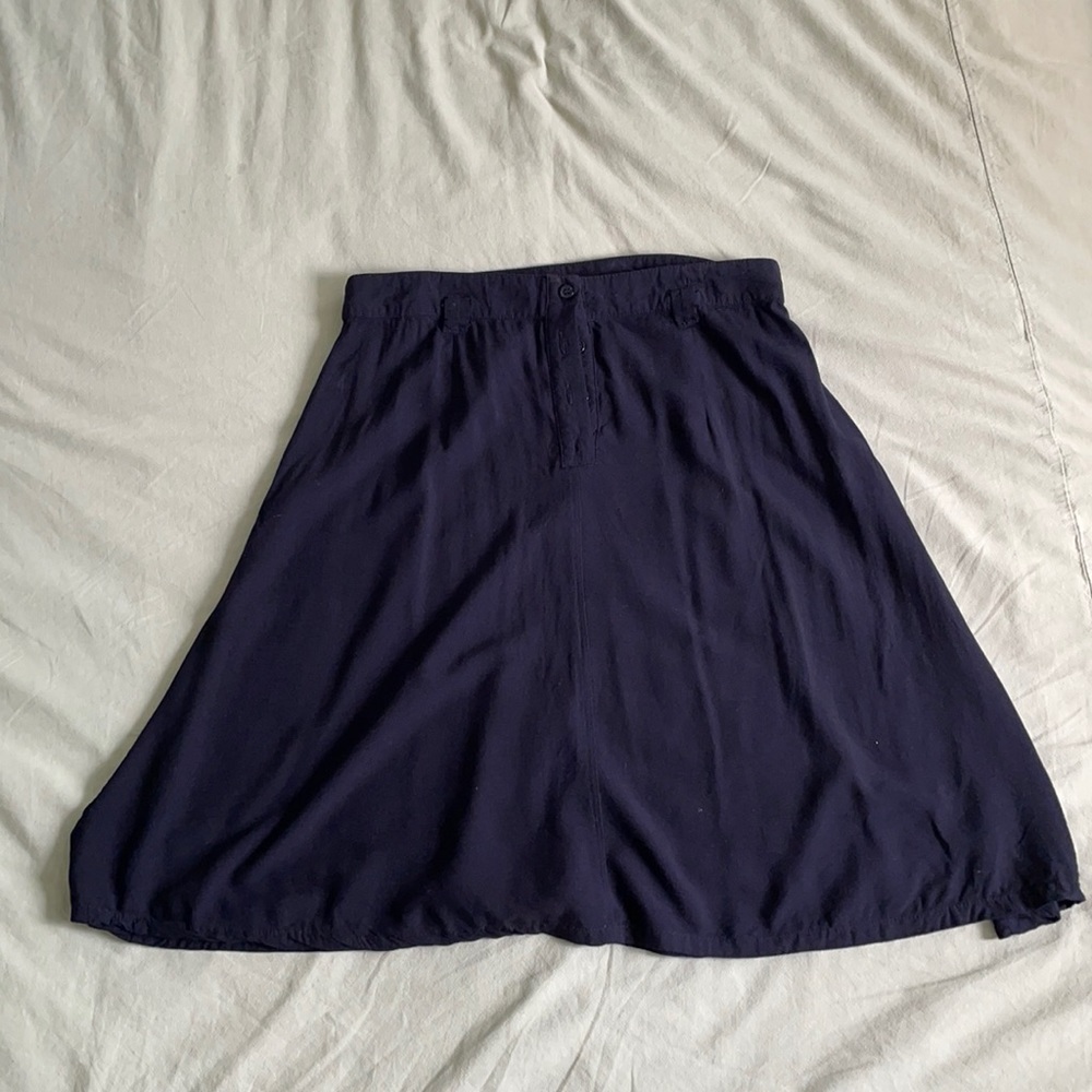 Black A-Line Mini Skirt - size small
